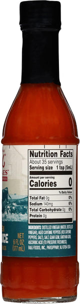 6666 Four Sixes Salt Creek Hot Sauce, 6 Ounce