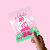 SmartSweets Berry Bunnies Easter Candy, 1.8oz (Pack of 14),Gummy Candy with Low Sugar, Low Calorie, No Artificial Sweeteners, Plant-Based