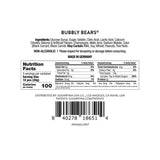 Sugarfina Bubbly Bears Celebration Bottle, 5.6 oz, 2 Count | Cocktail Candy | Gummies | Champagne Bears