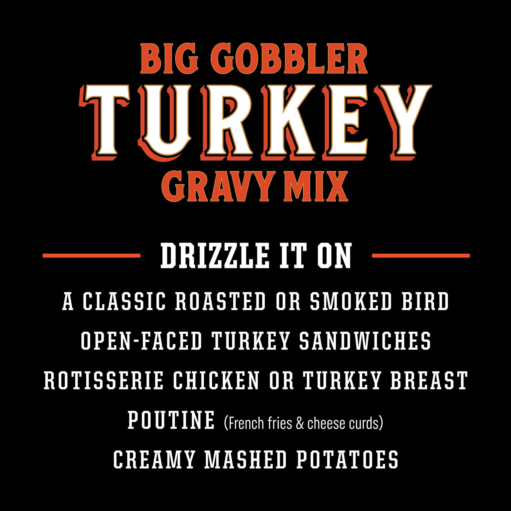 Fire & Smoke Society Big Gobbler Turkey Packets | Turkey Mix | 1. oz (12-Pack) Poultry