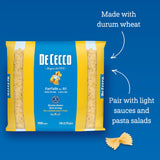De Cecco Farfalle No. 93 Pasta, 5 Lb, Authentic, Slow Dried, Made with Durum Wheat, Versatile Pasta for Sauces & Recipes, Made in Italy