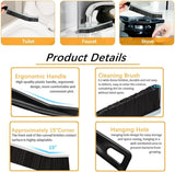 6Pcs Crevice Cleaning Brush, Cleaning Tools for Household Use, Multifunctional Gap Cleaning Supplies for Kitchen, Toilet, Bathroom, Vehicle, Window