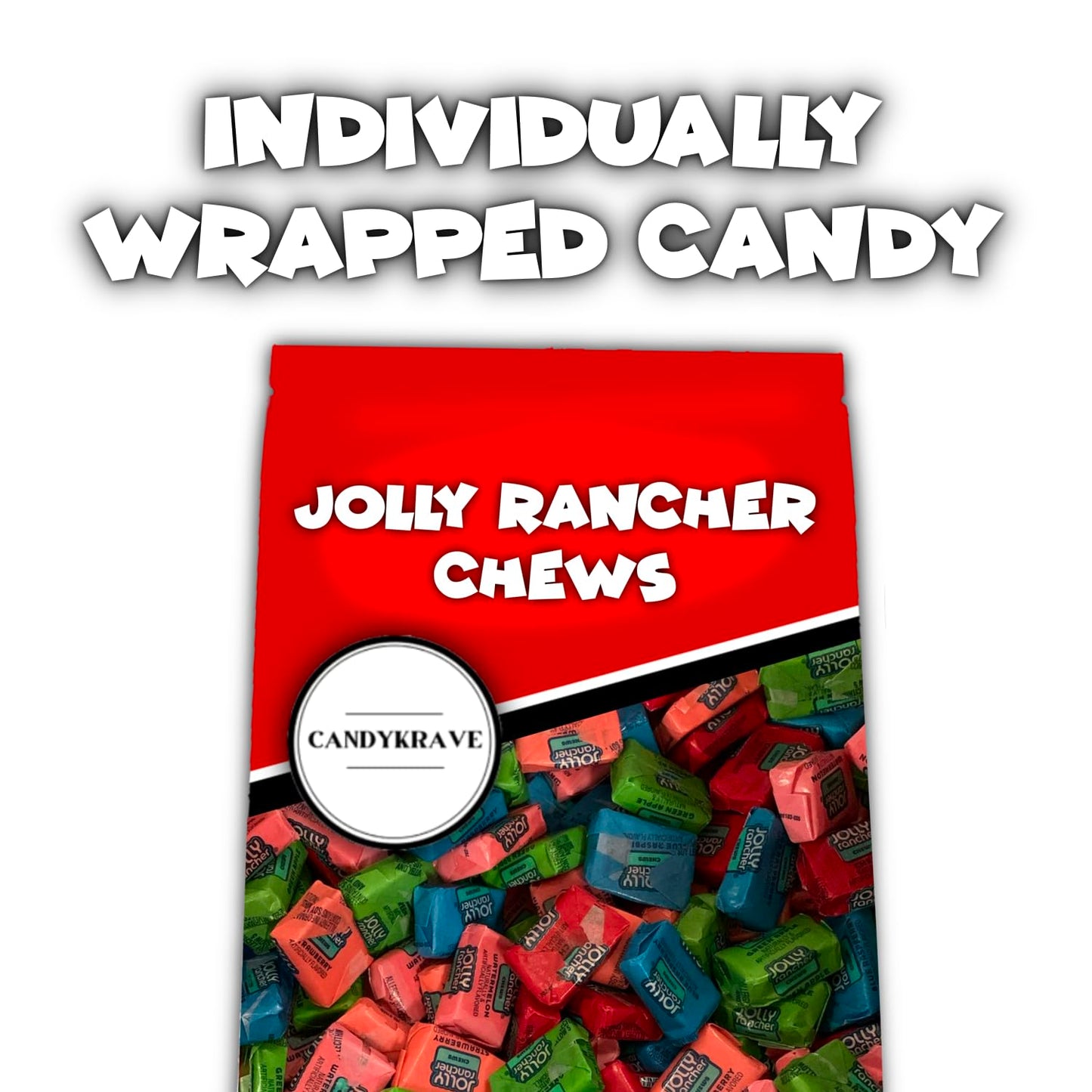 Joly Ranchers Chews Candy - Assorted Flavors - 190 Pieces of Fruity Flavored Chews - Halloween Individually Wrapped Candy Chews for Halloween