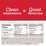 Snack Bars by Grab The Gold - Organic, Gluten Free, Vegan, Kosher, & Dairy Free - 11g of Protein - Chocolate Peanut Butter (4 Count)