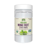 NOW Real Food, Organic Monk Fruit Extract Powder, Zero-Calorie Sweetener, 3.7 oz