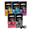Lavazza Espresso Capsules Compatible with Nespresso Original Machines Variety Pack, 10 Count (Pack of 6)
