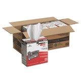 Medium Weight HEF Shop Towels, 9 1/8 x 16 1/2, 100/Box, 5 Boxes/Carton
