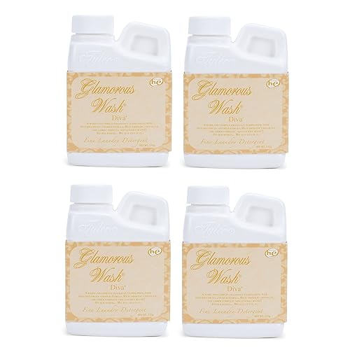 Tyler Glamorous Wash 4 ounce Fine Laundry Detergent Pack of 4, Diva