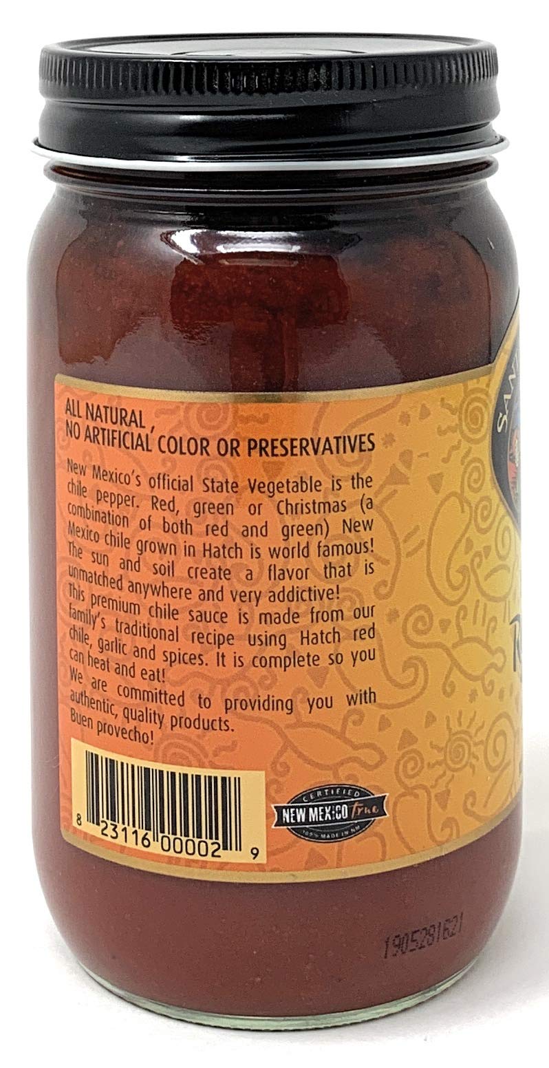 SANTA FE SEASONS Red Chile Sauce Medium, 16 OZ