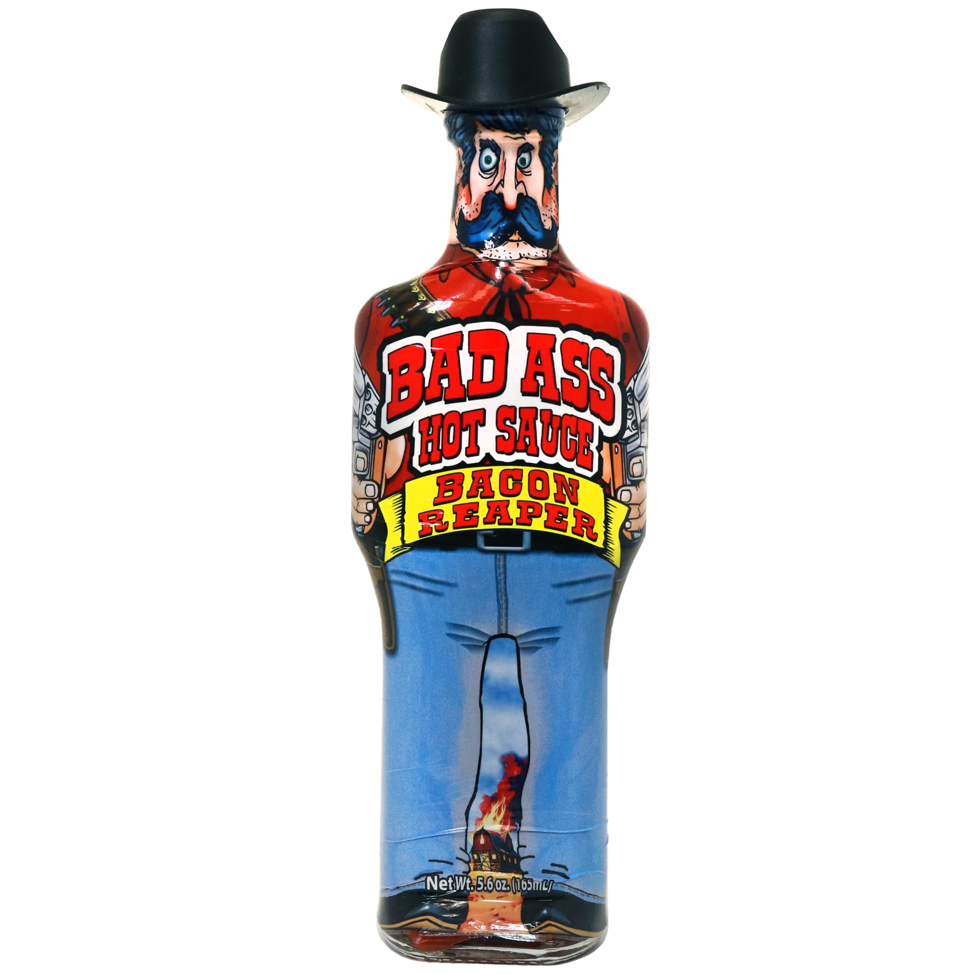 BAD ASS Premium Hot Sauce - Try if you dare! - Perfect Gourmet Gift for the Hot Sauce Fan (Bacon Reaper)