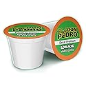 Cafe Don Pedro Decaf Premium Low Acid Coffee Pods For Keurig K-cup - Enjoy Tasty Coffee For Sensitive Stomach - 12 Low Acid Coffee K cups 100%