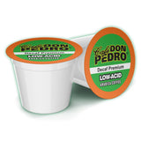 Cafe Don Pedro Decaf Premium Low Acid Coffee Pods For Keurig K-cup - Enjoy Tasty Coffee For Sensitive Stomach - 12 Low Acid Coffee K cups 100%