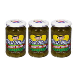 Best Maid Products Pickle Relish 10 Ounce 3 Packs - Sweet, Dill, Jalapeno Sweet, or Jalapeno Mustard (Sweet Relish)