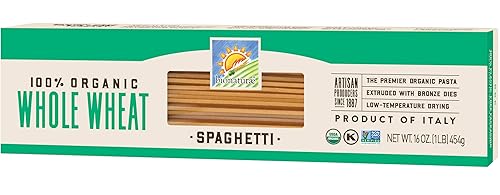 Bionaturae Organic Whole Wheat Spaghetti Pasta, 16 Ounce - 12 per case