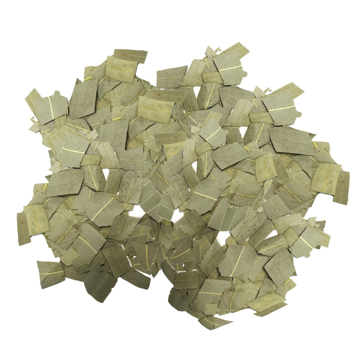 100% Natural Dried Eucalyptus Leaves, Eucalyptus Herbal Tea, Cut and Shifted, Bulk Bag (2 oz)