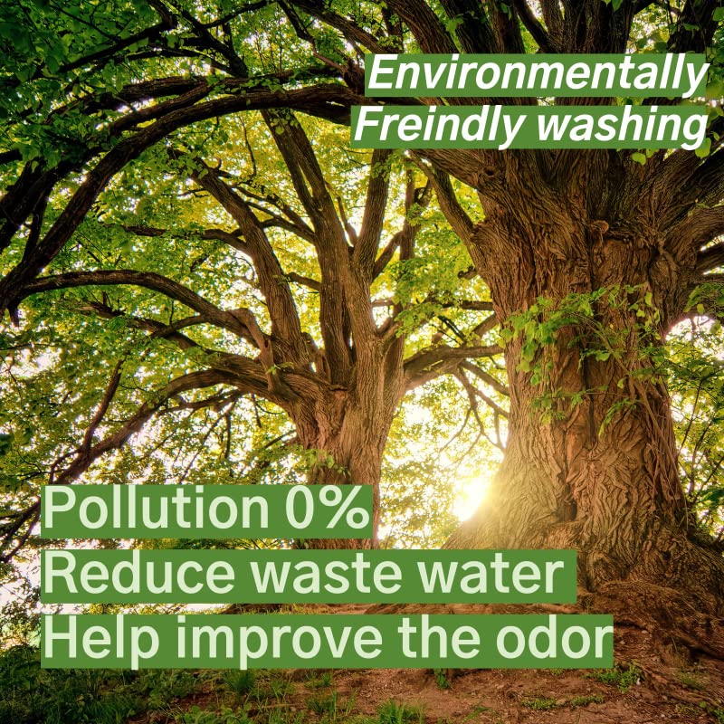 Premium Detergent-Free Washing Machine Balls by Eco Hi-Ball - Save on Laundry Detergent - Naturally Washes Clothes Amazingly with Infrared Ceramic