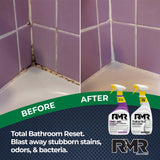 RMR Bathroom Brilliance Bundle - Tub & Tile Stain Spray + RMR-141 EPA Registered Mold & Mildew Remover, 2-Step Bathroom Cleaning & Disinfecting System