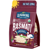 Lundberg Regenerative Organic Certified (Roc) Long Grain White Basmati Rice - Non-Sticky, Fluffy Aromatic Organic Rice Grown in California, 32 Oz