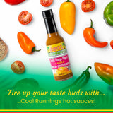 Cool Runnings Sweet Mango Pepper Sauce, 148ml - Sweet and Tangy Caribbean Hot Sauce, Perfect table top hot sauce for your rice, pizza, wings, pasta