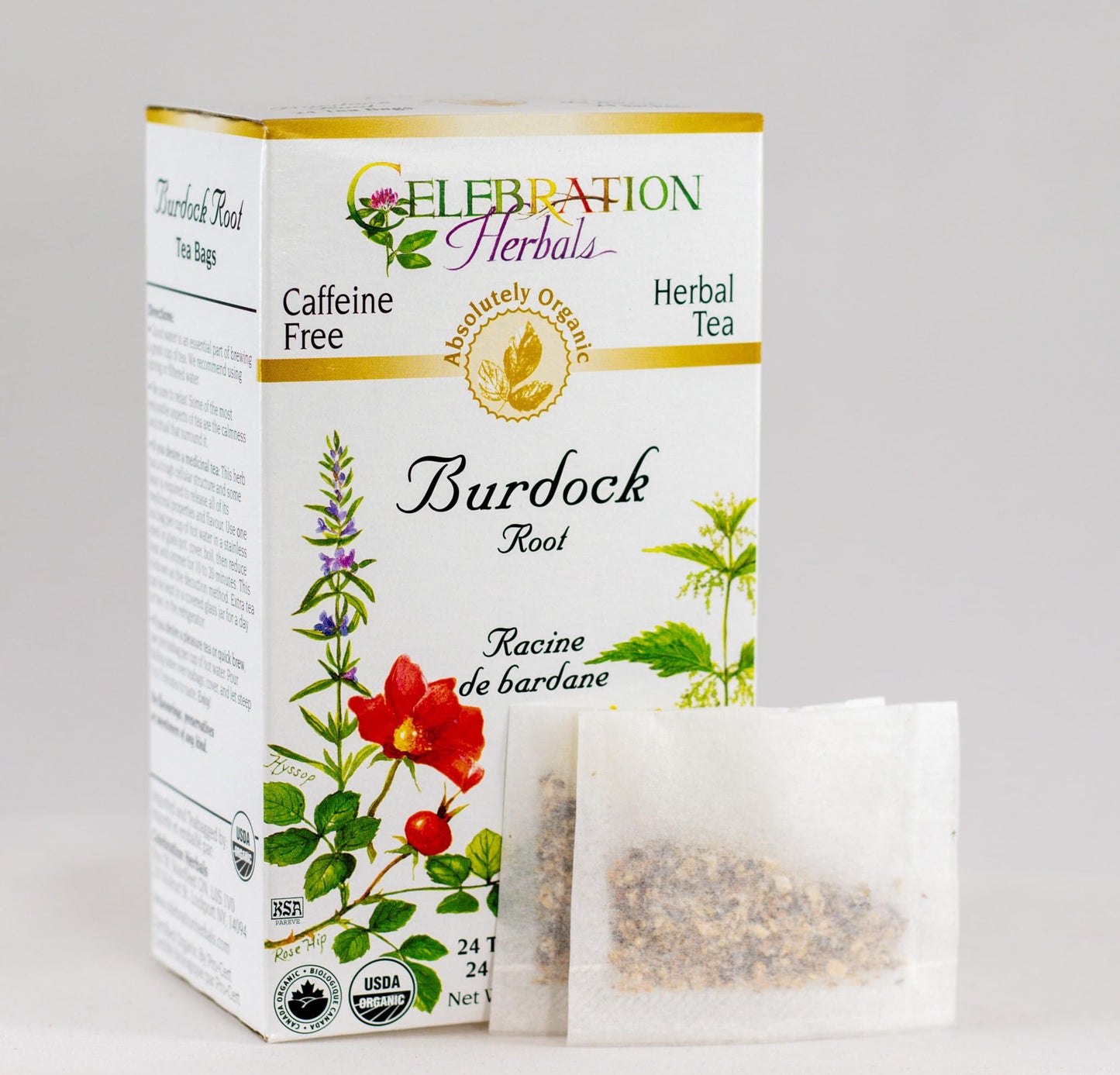 Celebration+Herbals%2c+Tea+Bags+Burdock+Root%2c+24+Count