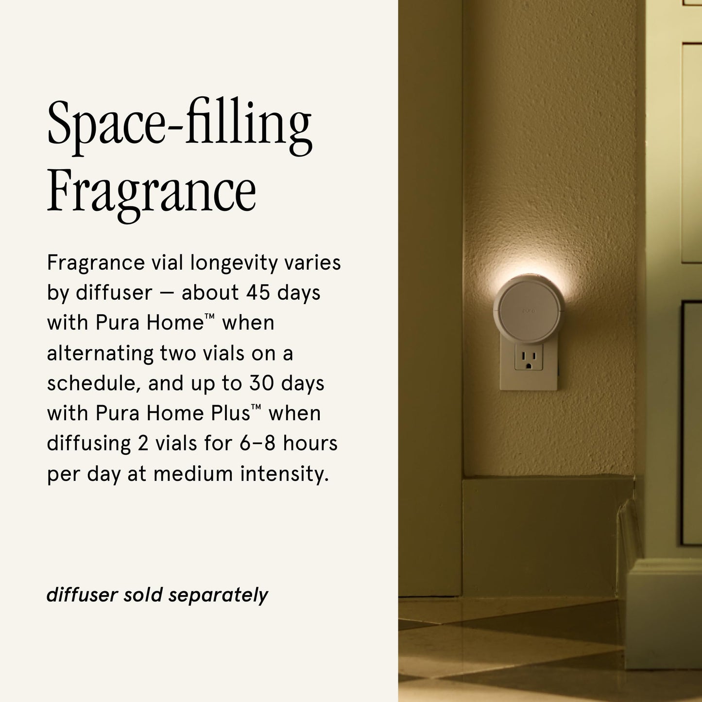 Pura & Mersea Home Scent Refill - Smart Home Air Diffuser - Hours of Luxury Fragrance per Refill - Clean & Safe Pura Diffuser Refills - Voyager (2