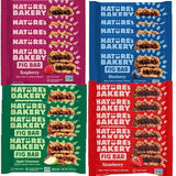 Nature’s Bakery Fig Bars Variety Pack, 19 Count - Apple Cinnamon, Original Fig, Blueberry & Raspberry - Soft-Baked Snack Bars for On-the-Go