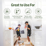 KinderFarms Electrolyte Solution for Kids and Adults - Hydration Drink (Grape, 6 Pack), No Artificial Sweeteners or Flavors, No Synthetic Dyes, Vegan