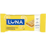 LUNA Bar - LemonZest Flavor - Snack Bars - Non-GMO - Gluten-Free Protein Bars - Made with Organic Oats (1 Count)