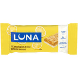 LUNA Bar - LemonZest Flavor - Snack Bars - Non-GMO - Gluten-Free Protein Bars - Made with Organic Oats (1 Count)