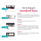25 Pack Personalized Adult Birthday Candy Bar Wrappers - Candy Not Included
