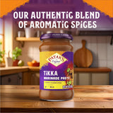 Patak’s Tikka Marinade Paste 10 oz Jar (Pack of 3) - Authentic Indian Cooking Paste for Tikka Masala - Made with Paprika, Tamarind & Spices - No