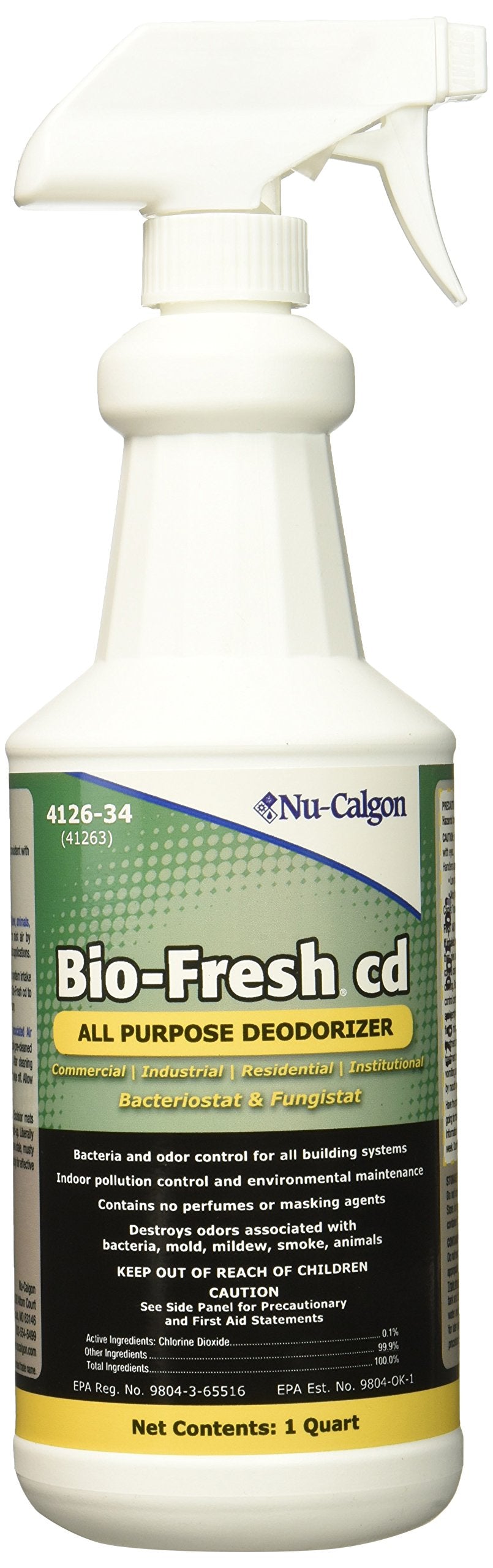 Nu Calgon 4126-34 Bio Fresh Coil Cleaner, 1 Quart