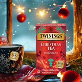 Twinings Holiday Sweet & Spicy Tea Variety 2-Pack - Caffeinated Tea and Caffeine-Free Winter Spice Herbal, Christmas Gift, 20 Tea Bags Ea