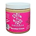 Nutchio Hazelnut Cream 8 oz 70% Hazelnuts, Smooth Natural Spread | Dairy Free, Vegan, Gluten-Free Nut Butter | No Added Oils, No Preservatives