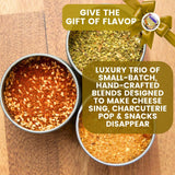 Global Blends: The Traveling Table Seasonings | Gift Packaged Set of 3 Spice Blends | All Natural, Non GMO | Gourmet Infused Spice & Herb Blends |