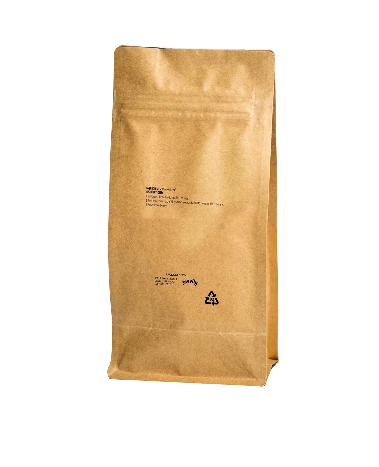 Jovvily Mugwort Leaf Cut & Sifted - 1 lb - Herbal Tea - No Additives