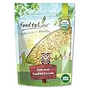 Food to Live Organic Blanched Slivered Almonds, 12 Ounces - Non-GMO, Raw, Unpasteurized, Unsalted, Vegan, Keto, Paleo, Kosher, Bulk, Protein, Dietary