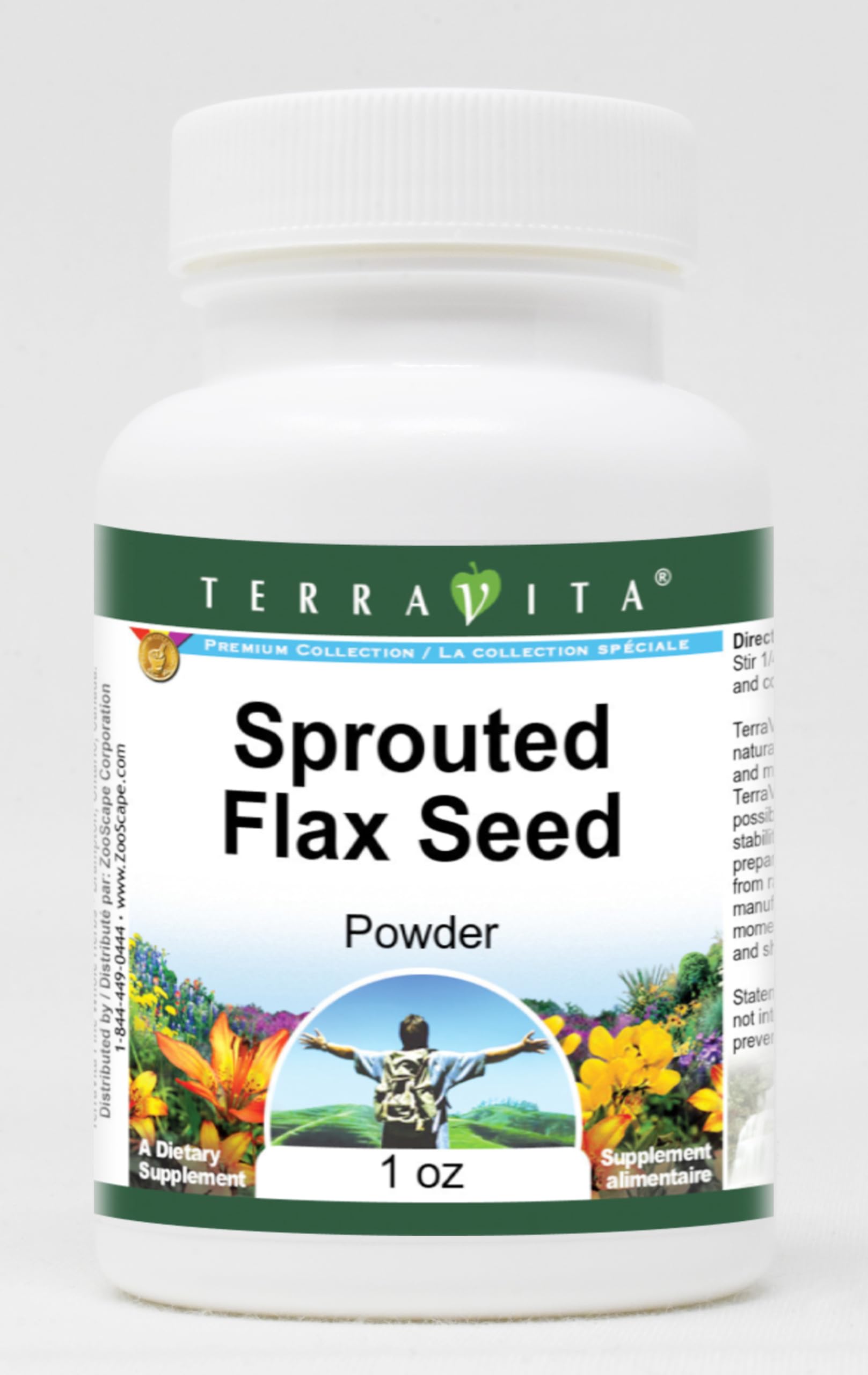 Sprouted Flax Seed Powder (1 oz, ZIN: 520148) - 3 Pack