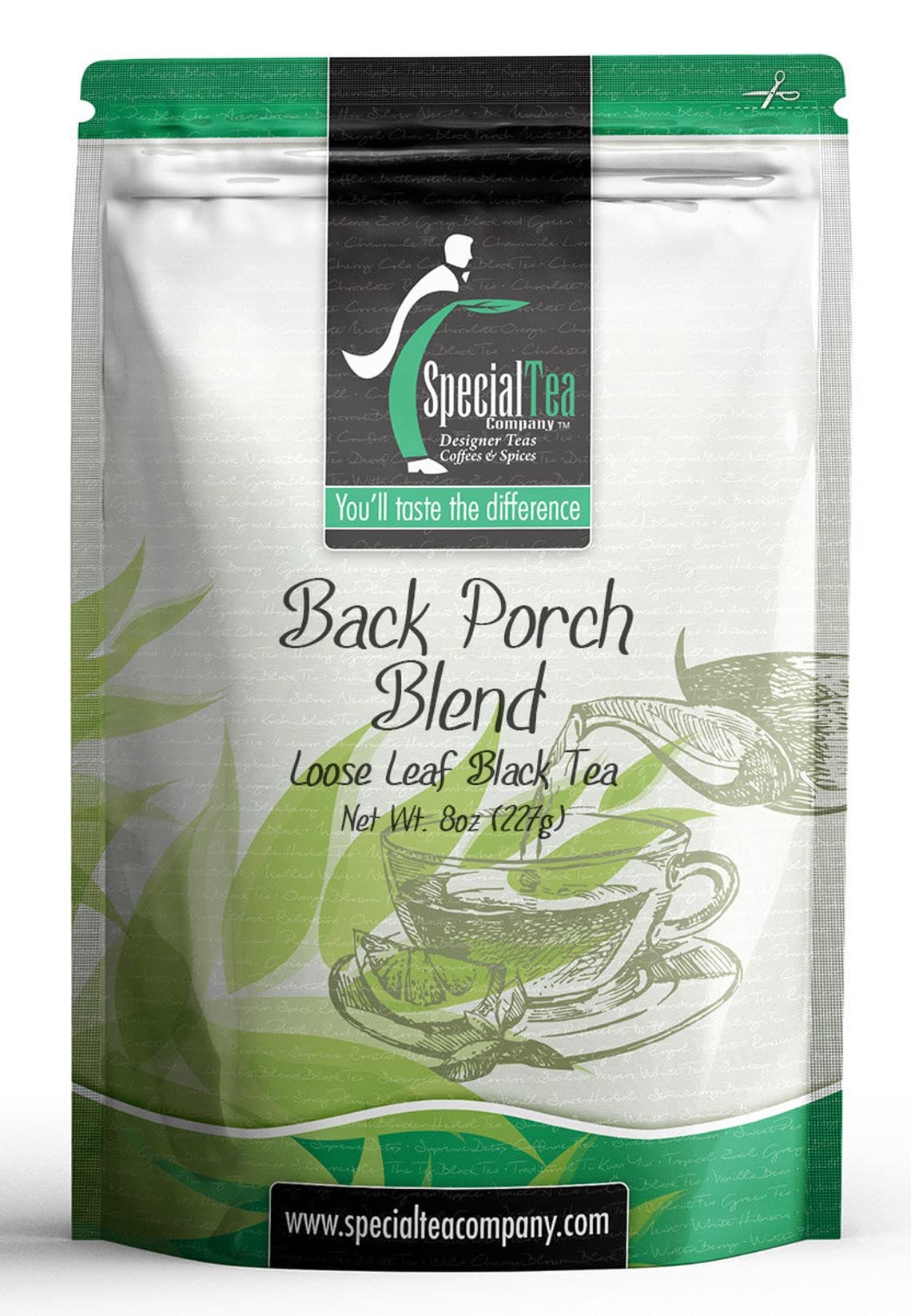 Special Tea Loose Leaf Black Tea, Back Porch Blend, 8 Ounce