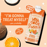 Vita Coco Treats Orange & Creme Coconut Milk Drink | Sweet, Tangy, Treat | 16.9 fl oz (Pack of 12)