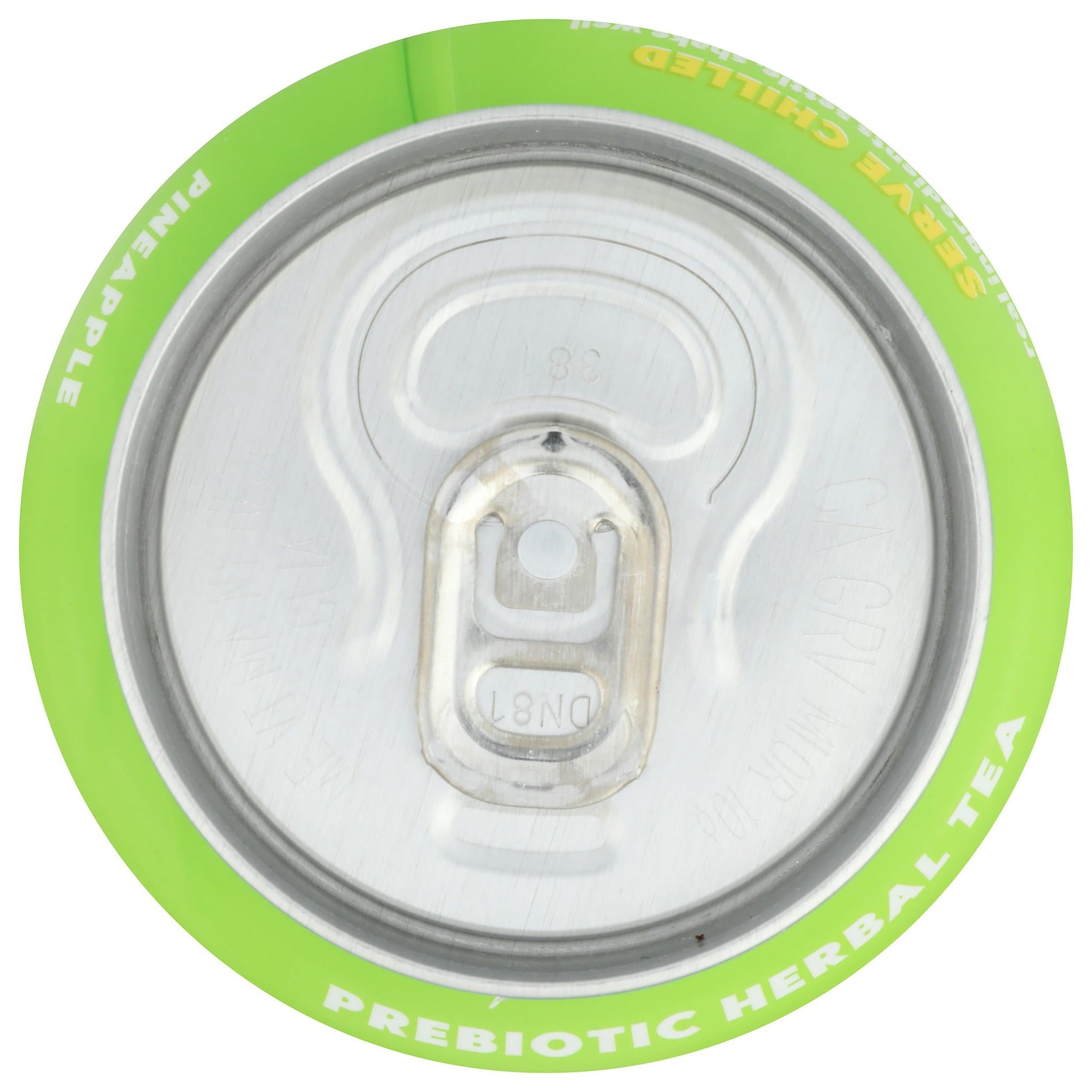Waku, Tea Prebiotic Herbal Pineapple, 12 Fl Oz
