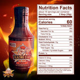 Blazing Star Spicy BBQ Sauce - Sweet, Tangy, and Smoky Barbecue Sauce with Heat - Use as Marinade, Glaze, or Dipping Sauce - Great for Ribs, Chicken