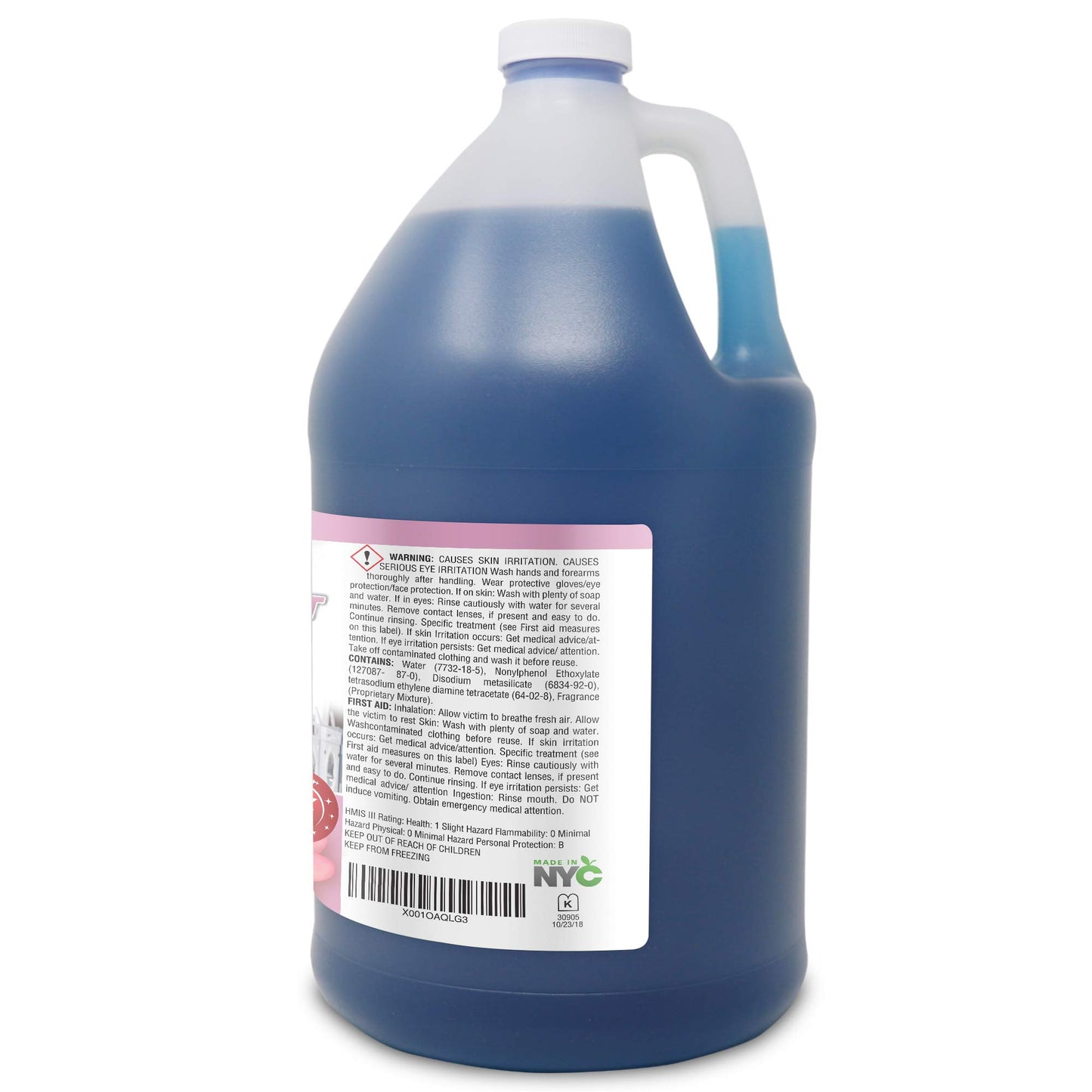 GreenFist Liquid Laundry Detergent Washing [ 80 Loads ] Fresh Pleasant Scent, 128 Ounce (1 Gallon)