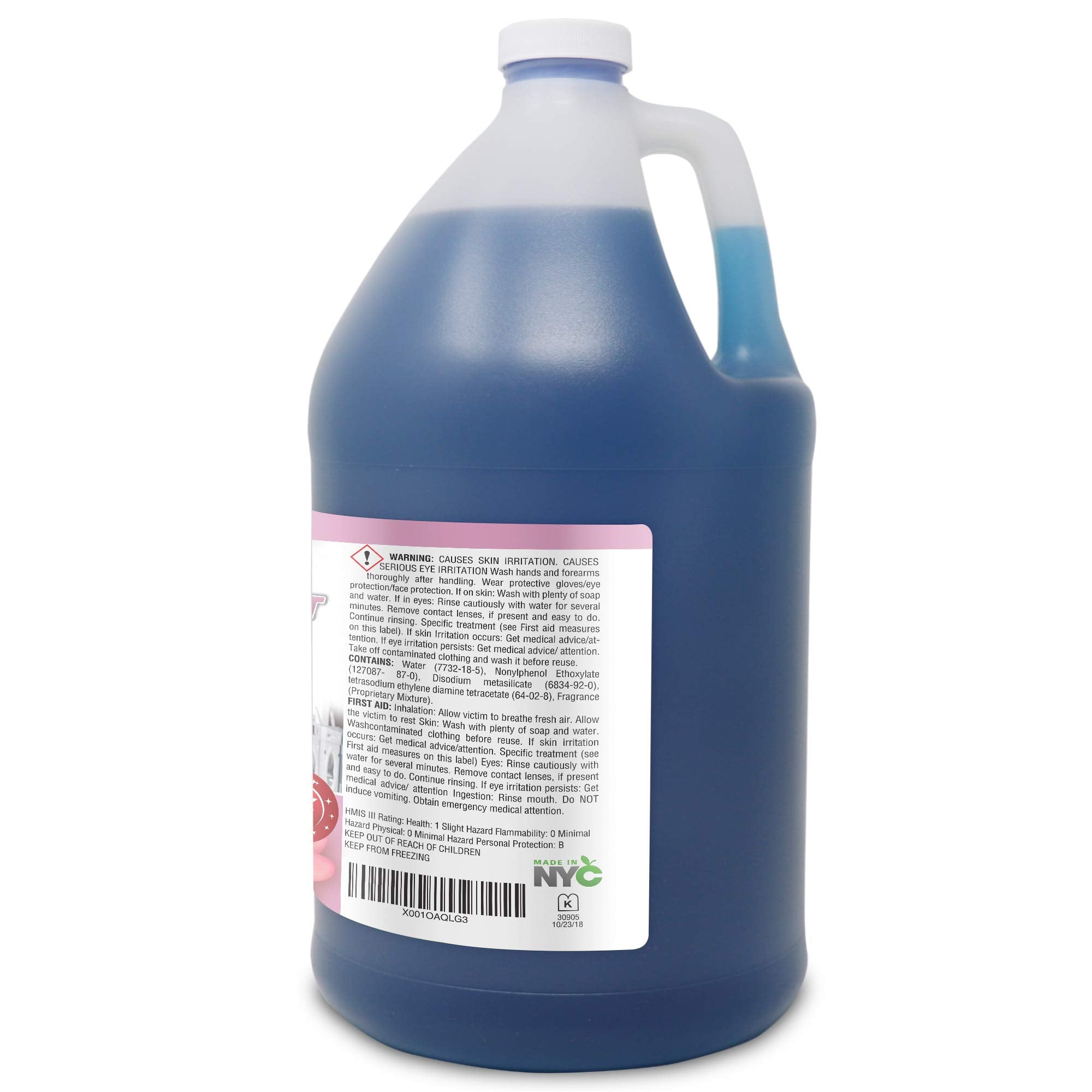 GreenFist Liquid Laundry Detergent Washing [ 80 Loads ] Fresh Pleasant Scent, 128 Ounce (1 Gallon)