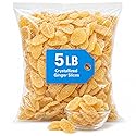 Crystallized Ginger Slices, Sweet & Spicy Dried Ginger Treat, 5 lb