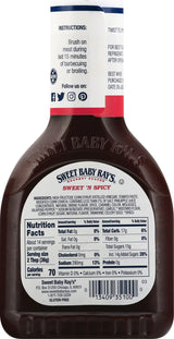Sweet Baby Ray's Hickory & Brown Sugar, Honey and Sweet n Spicy Barbecue Sauce Variety Pack, 3 ct.
