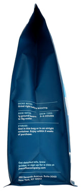 Joe Coffee Company - Nightcap Decaffeinated Whole Bean Specialty Coffee, 12 oz Bag | NYC Roaster, Rainforest Alliance Certified, Kosher