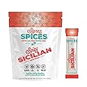 Signe’s Spices Spicy Sicilian - 8 Single-Serve Packets | Small-Batch Italian Herb & Garlic Seasoning Blend with Sea Salt, Basil & Red Pepper Flakes