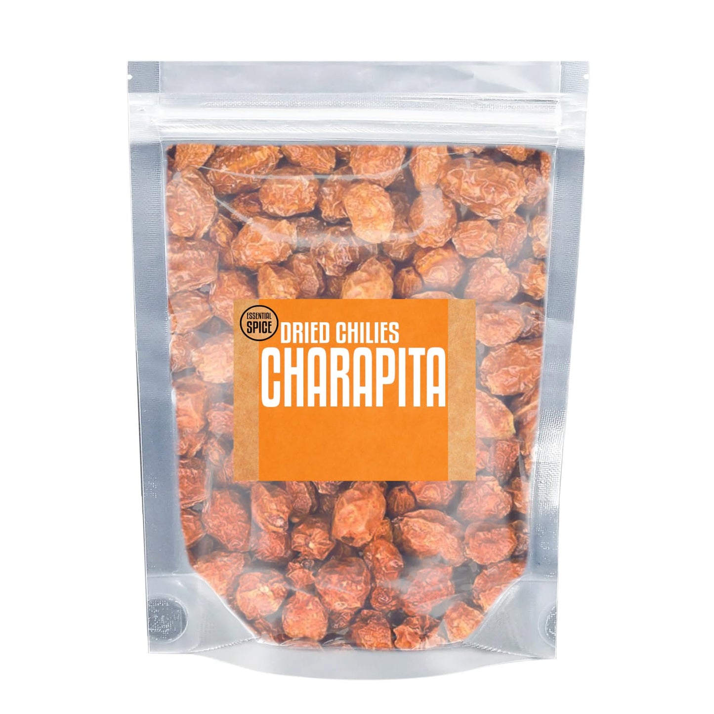 Essential Spice Dried Charapita Chilies - Rare Wild Peruvian Pepper with Intense Heat & Fruity-Citrus Flavor - Whole Dried Pods for Hot Sauces