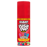 Push Pop Giant Candy Lollipop Container, 10 Ct Individually Wrapped in Assorted Fruity Flavors, Full Size, Fun Hard Candy For Party Favors, Birthday